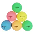 Bordtennisbollar i olika färger 6 st | Synliga i dåligt ljus