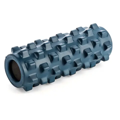 RumbleRoller Foam Roller Bl&#229; Massagerulle | 12,5 x 30 cm