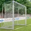 Fotbollsm&#229;l 3x2 m frist&#229;ende 80x80mm profil - med markram