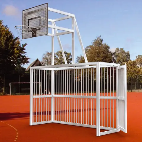 Basketst&#228;llning f&#246;r fotbollsm&#229;l 2 st.