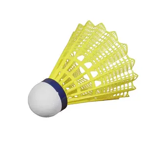 Badmintonball Shuttle 2000 - 6 stk Gul | Middels hastighet