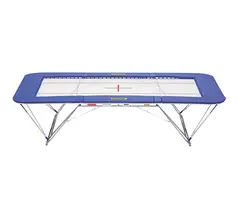 Eurotramp Trampoline Ultimate 4x4 FIG H&#246;jd och s&#228;nkt hjulstativ 32 mm ramdyna