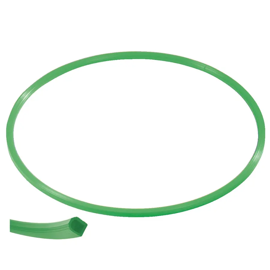 Gymnastikkring Pvc 70 cm | Grønn 70 cm flat ring med kant-profil 