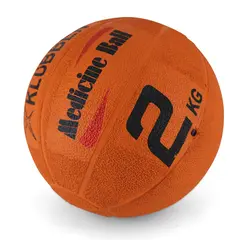 Medisinball Klubben 2 kg &#248; 19 cm | Gummiball med godt grep