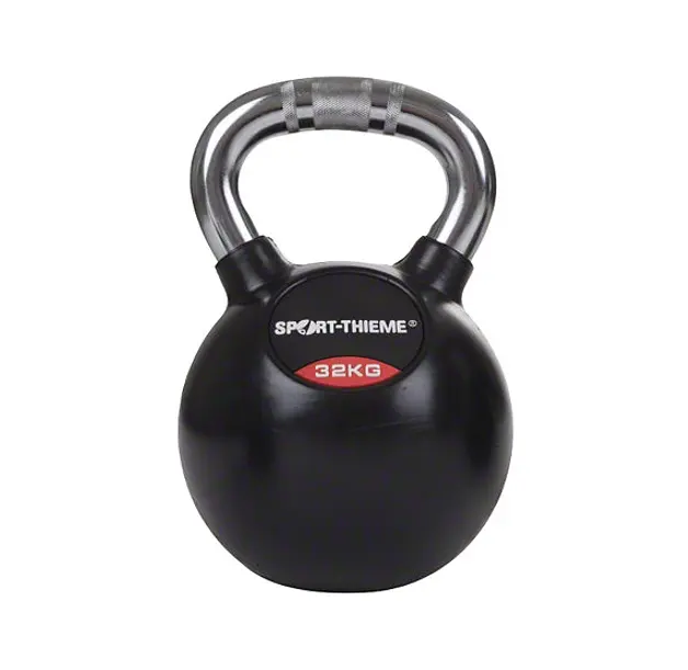 Kettlebell Gummerad Sport-Thieme 32 kg 1 st 