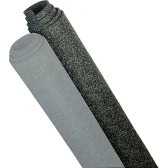 Gulvbelegg ever-roll 6mm svart/bl&#229; bredde 125 cm