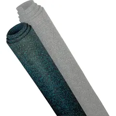 Gulvbelegg ever-roll 6mm svart/bl&#229; bredde 125 cm