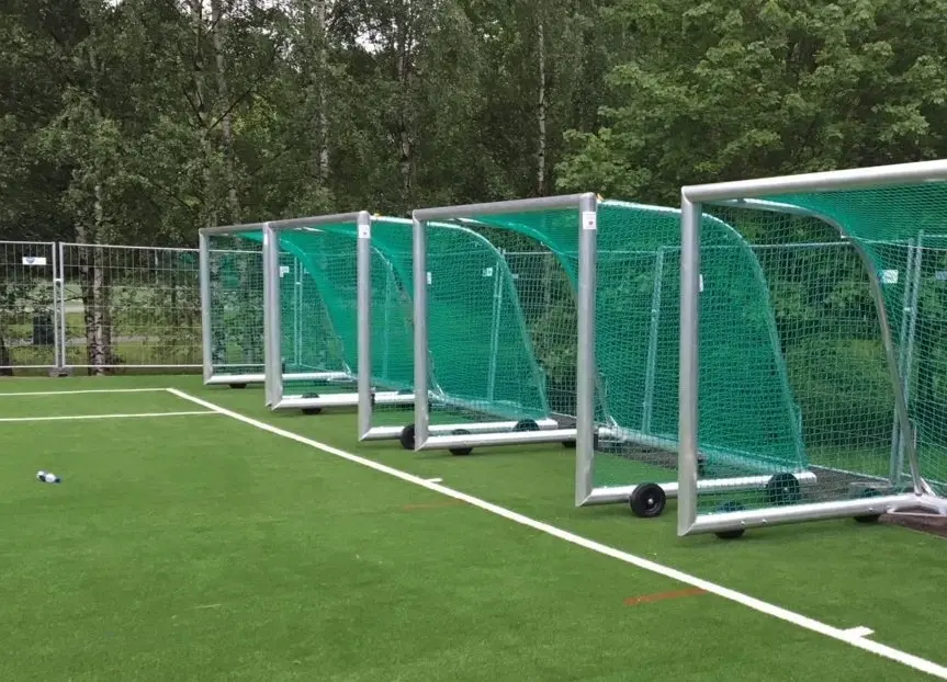 Fotballmål 3x2 m 5'er mål | Med nett og hjul 