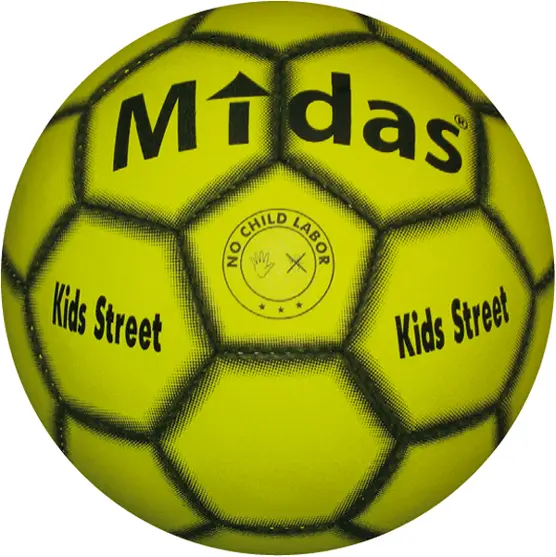 Fotball Street Soccer Midas Kids 4 Fairtrade märkt fotboll 