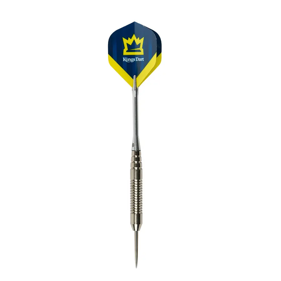 Dartpiler Kings Dart Steeltip (50) 20 gram| til tradisjonell dart | Blå/gul 