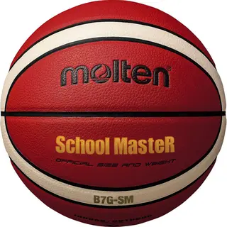 Basketboll Molten School Master strl 6 Bollen kan anv&#228;ndas b&#229;de inne och ute