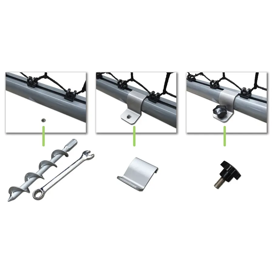 Markförankring Exit Scala 1 st Jordskruv för fotbollsmål 