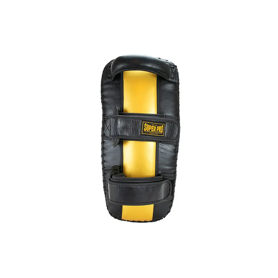 Punch Pad i läder | 40x19cm Mitts | 1 kg | Svart/guld 