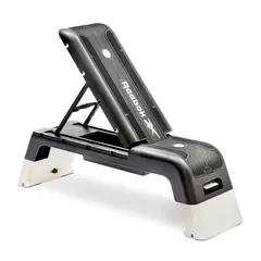 Stepbr&#228;da Reebok The Deck 2.0 Vit/Svart Uppf&#228;llbart ryggst&#246;d | 121,5x33,7x35 cm