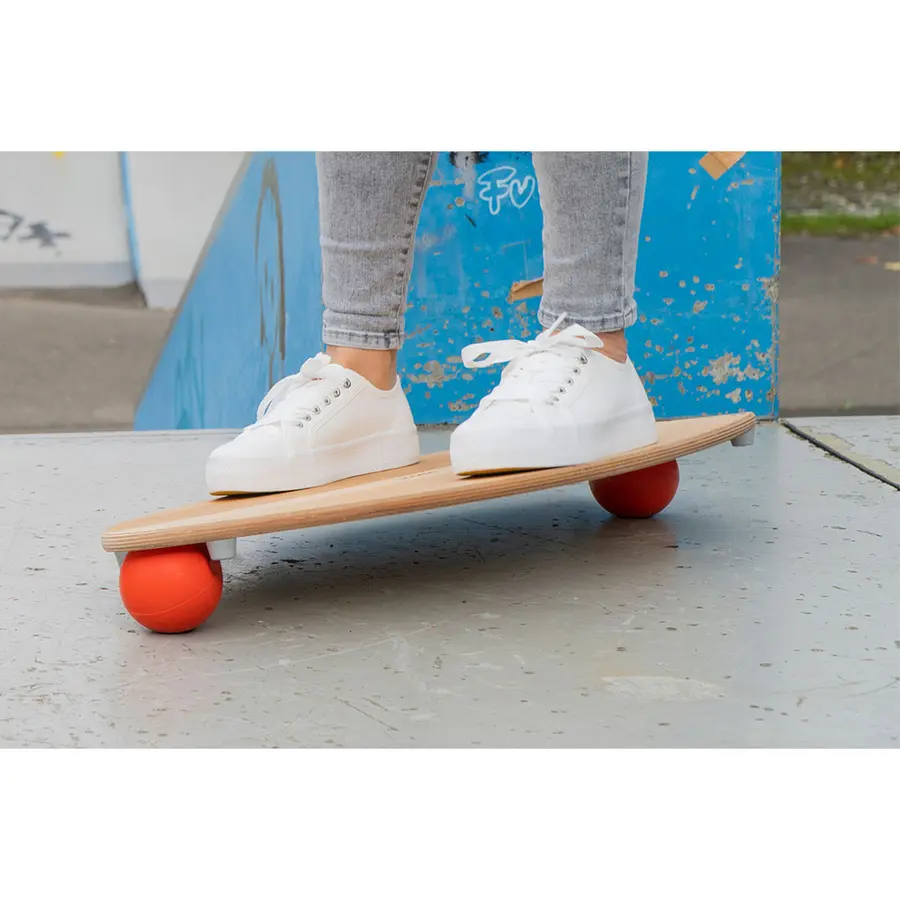 Pedalo Triple Balance Board Balansbräda med rulle och stopp 