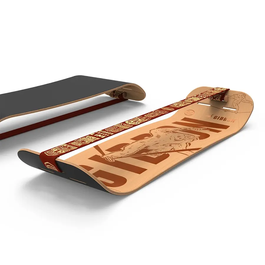 Gibbon® Giboard Set Roots Rocker Travel Slackline sett 