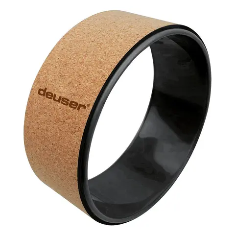 Deuser Sports &quot;Cork&quot; Yoga Wheel 15 x 33 cm