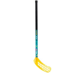 Innebandyklubba Match Kids 70 cm gul Rakt blad