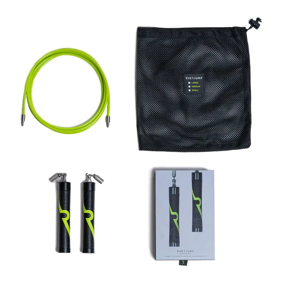 Everjump Jump Rope | 260 cm | Bluetoth M Hopprep 6 mm digital överföring till app 