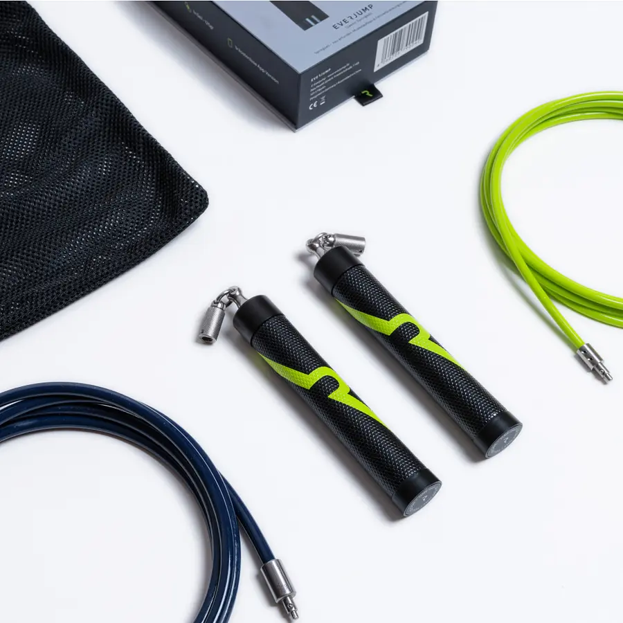 Everjump Jump Rope | 245 cm | Bluetoth S Hopprep 6 o 8 mm  digital överföring 