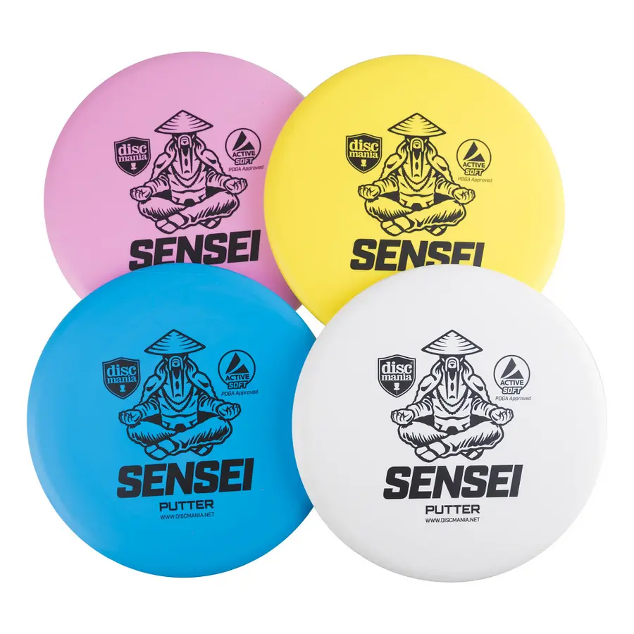 Discgolf Sett All-In-One 1 kurv og 4 discer 