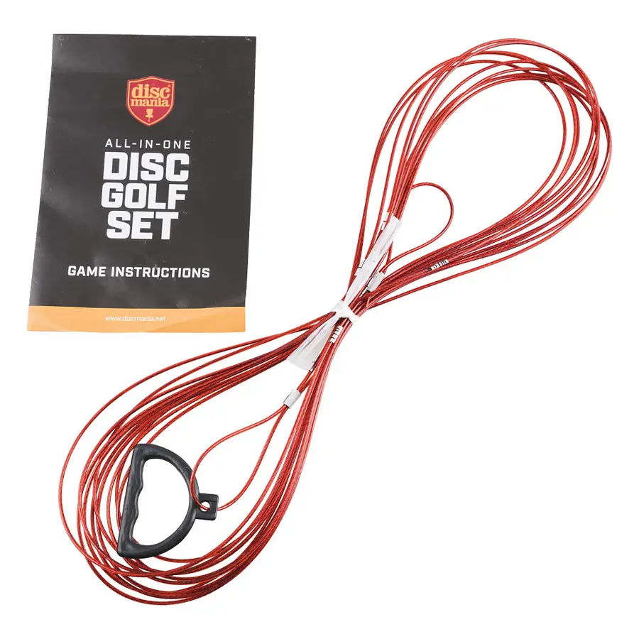 Discgolf Sett All-In-One 1 kurv og 4 discer 