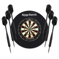 Darttavla Kings Dart First 2.0 Dart | Surround Skydsring | 6 pilar