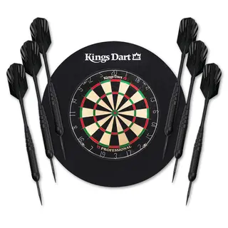 Darttavla Kings Dart First 2.0 Dart | Surround Skydsring | 6 pilar