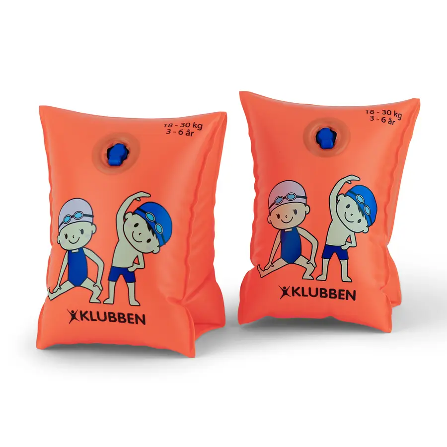 Armkuddar Klubben | 3-6 år 18-30 kg | Orange 