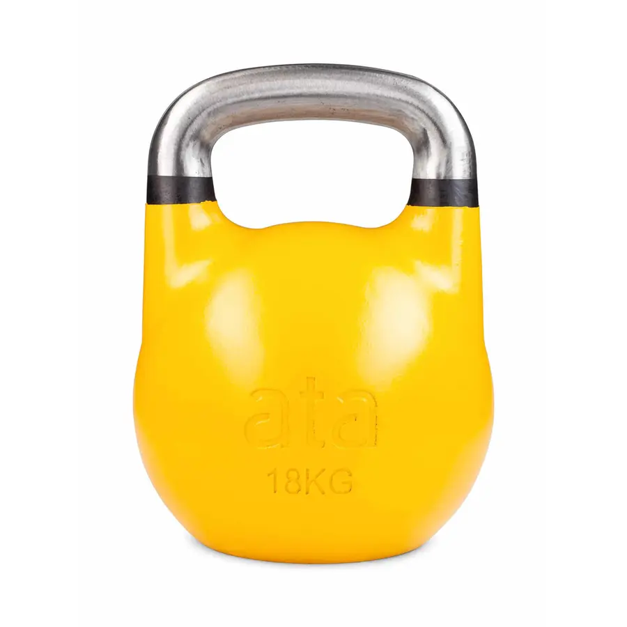 Kettlebell Comp. ata Pro Elite 18 kg 18 kg | 1 stk |  Gul med svart 