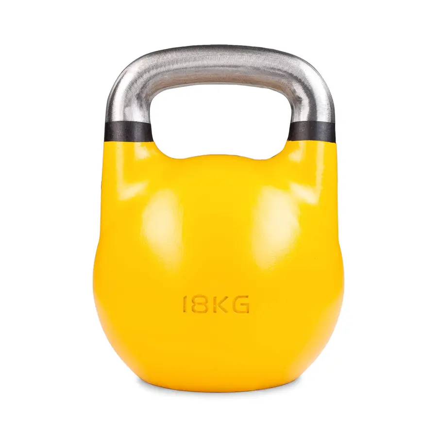 Kettlebell Comp. ata Pro Elite 18 kg 18 kg | 1 stk |  Gul med svart 