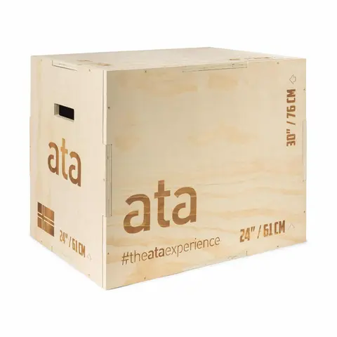 Plyo Box ata Wooden Boxjump Stabil Cross fit box | 51x61x76 cm