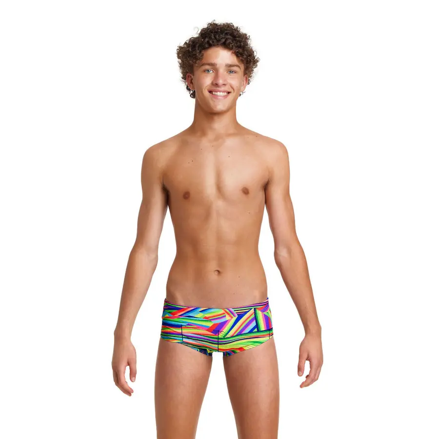 Land Lines Badbyxa jr 140 Funky Trunks | Sidewinder Trunks 