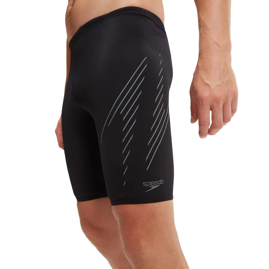 HyperBoom Placement Jammer  Badbyxa 28 Speedo | Svart/Grå | ECO Endurance+ 