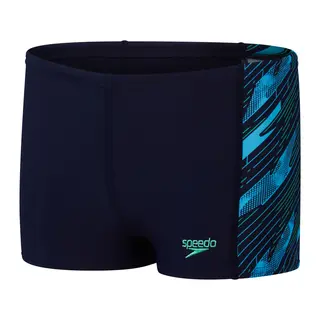 HyperBoom Aquashort Badebukse jr Speedo | Marine/Bl&#229; | EnduraFlex