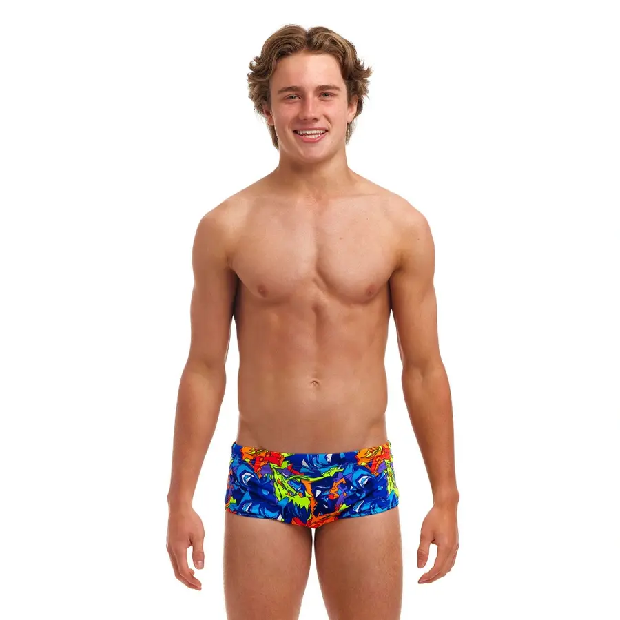 Mixed Mess Badbyxa jr 140cm Funky Trunks | Sidewinder Trunks 