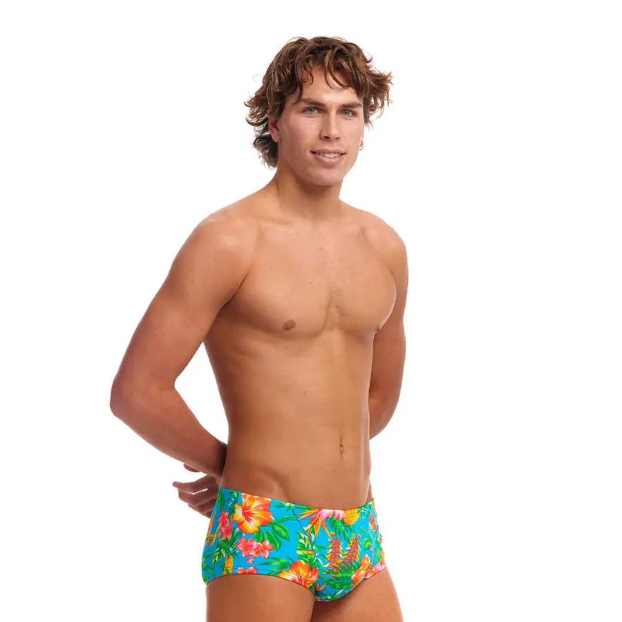 Blue Hawaii  Badbyxa M Funky Trunks | Classic Trunks 