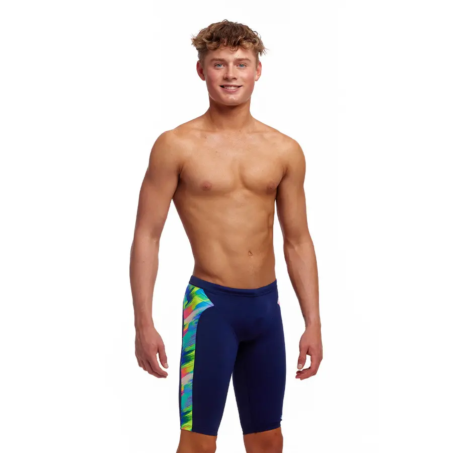 Streaky Strokes Badebyxa jr 140 cm Funky Trunks | Training Jammer 