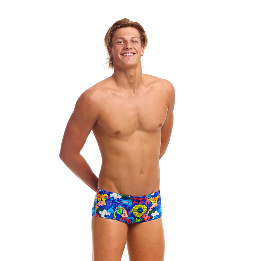 Blues Baby Badbyxa 34 Funky Trunks | Sidewinder Trunks 