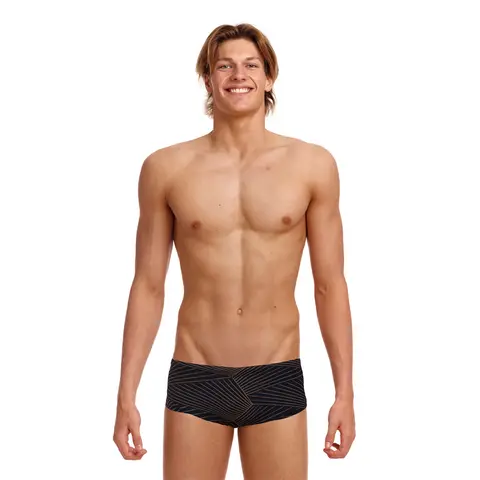 Gold Weaver Badbyxa Funky Trunks | Sidewinder Trunks