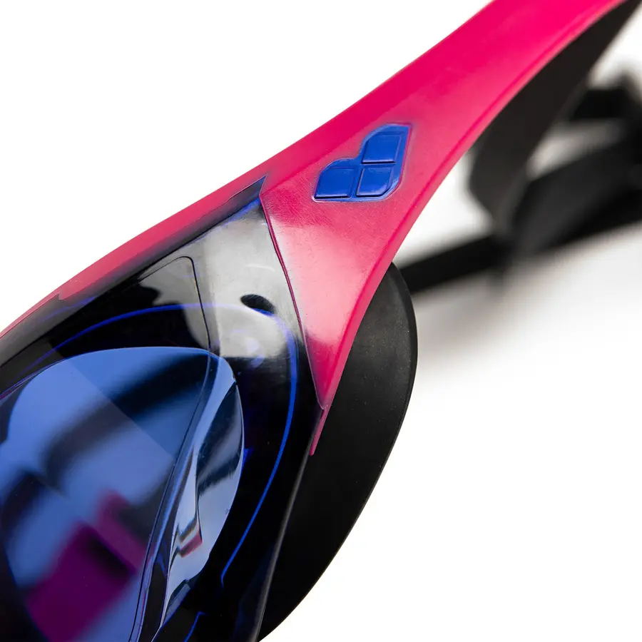 Cobra Edge Swipe Svømmebrille Arena | Blå linse/Rosa | Racing brille 