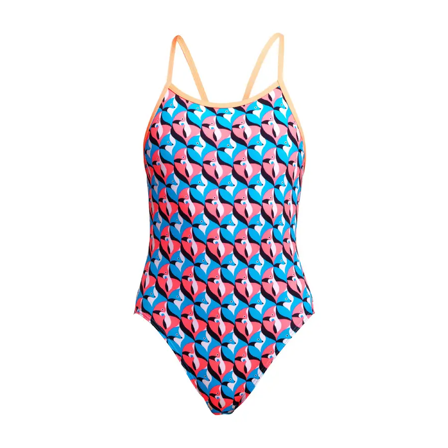 Run Fox Run Baddräkt jr 128cm Funkita | Single Strap One Piece 