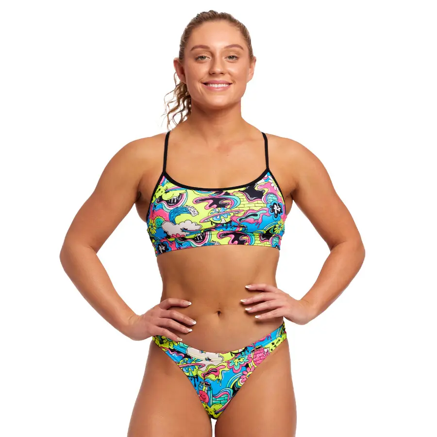 Smash Mouth Crop TOPP EU34 Funkita |Crop Top 