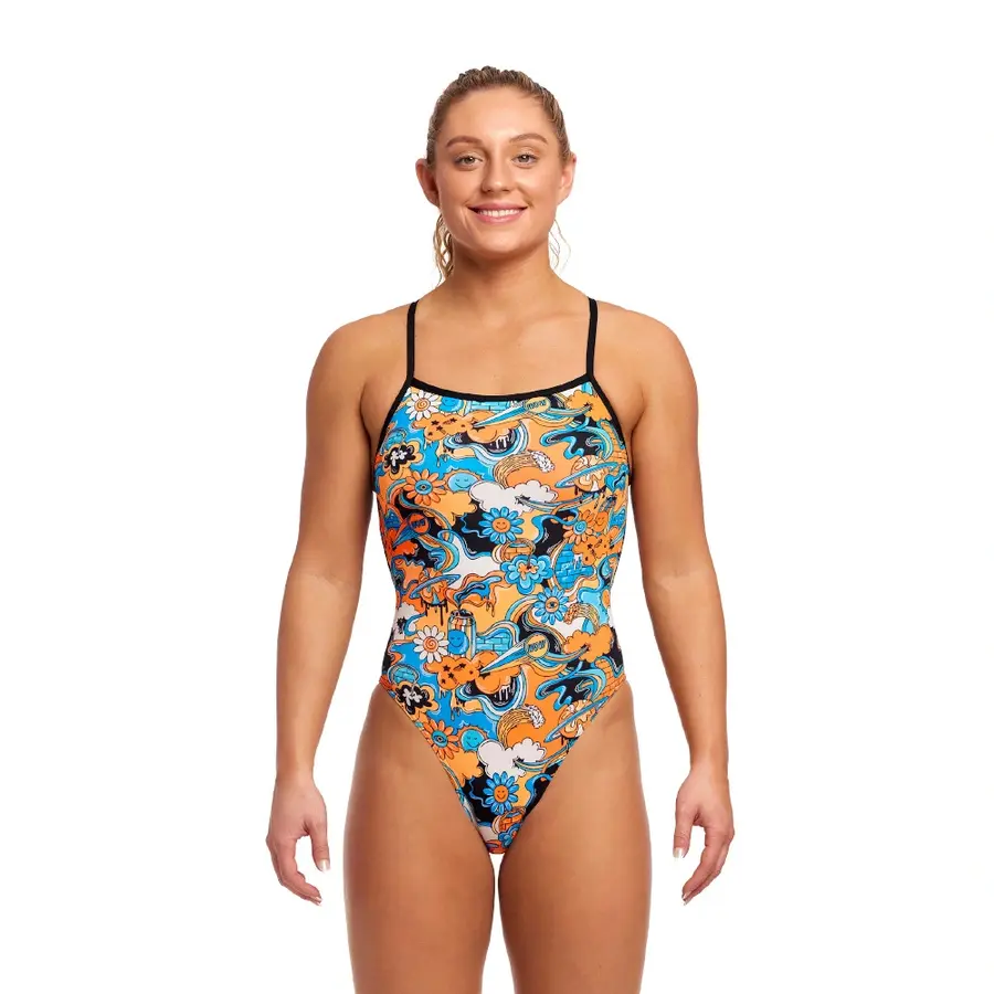 Whiz Fizz  Baddräkt EU38 Funkita | Single Strenght One Piece 