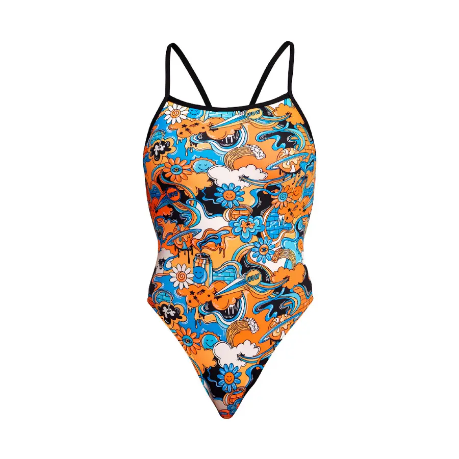 Whiz Fizz Badedrakt EU38 Funkita | Single Strenght One Piece 