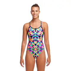 Crystal Eyes Baddr&#228;kt EU34 Funkita | Diamond Back One Piece