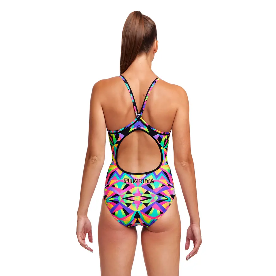 Crystal Eyes Badedrakt  EU34 Funkita | Diamond Back One Piece 