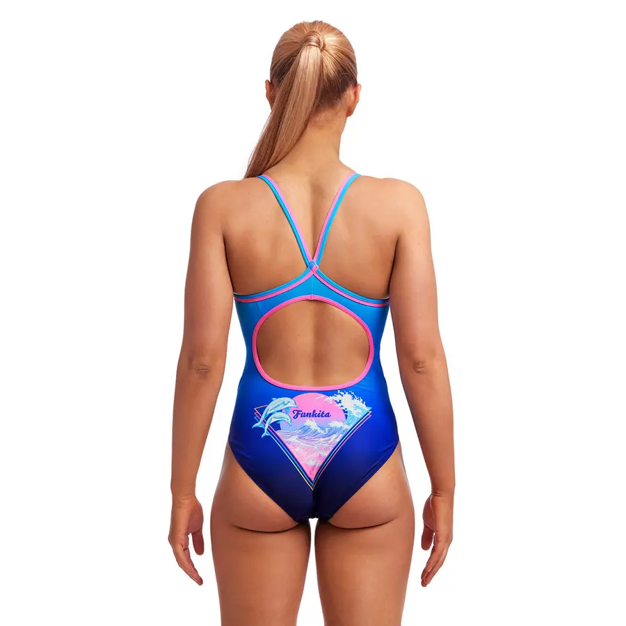 Flying Flipper Badedrakt EU36 Funkita | Diamond Back One Piece 