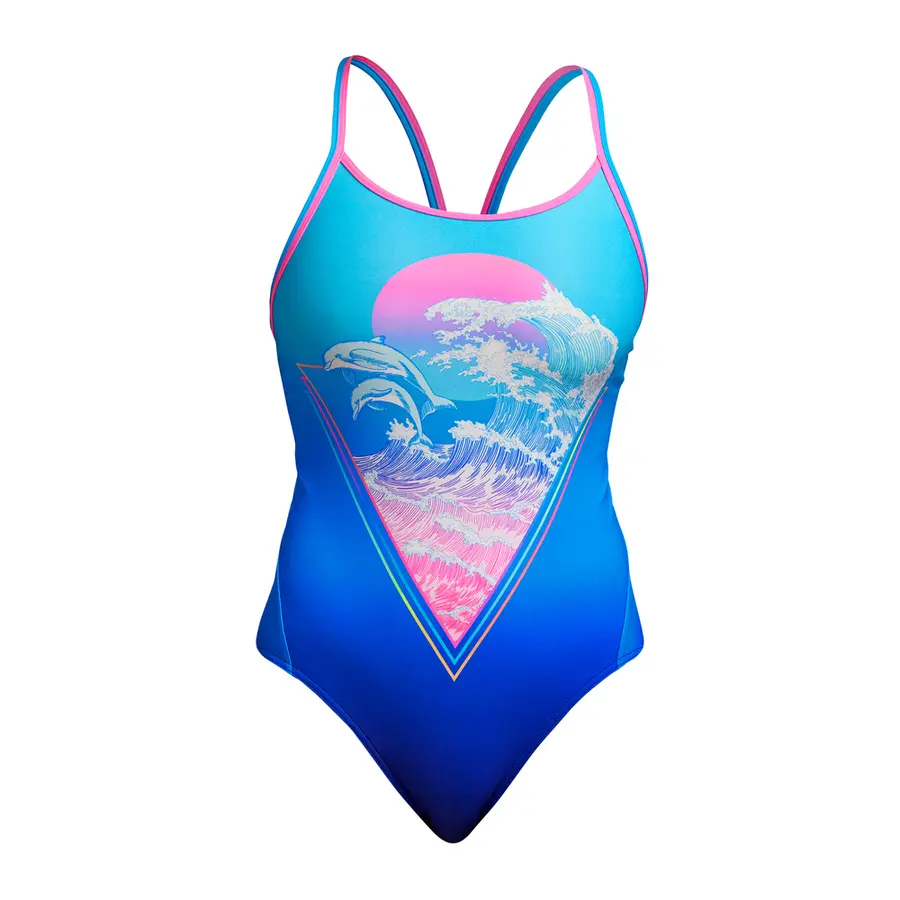 Flying Flipper Badedrakt EU36 Funkita | Diamond Back One Piece 