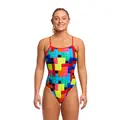 Blocked Baddr&#228;kt Funkita | Single Strap One Piece